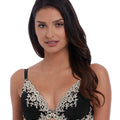 Wacoal Embrace Lace Plunge Underwire Bra - Black