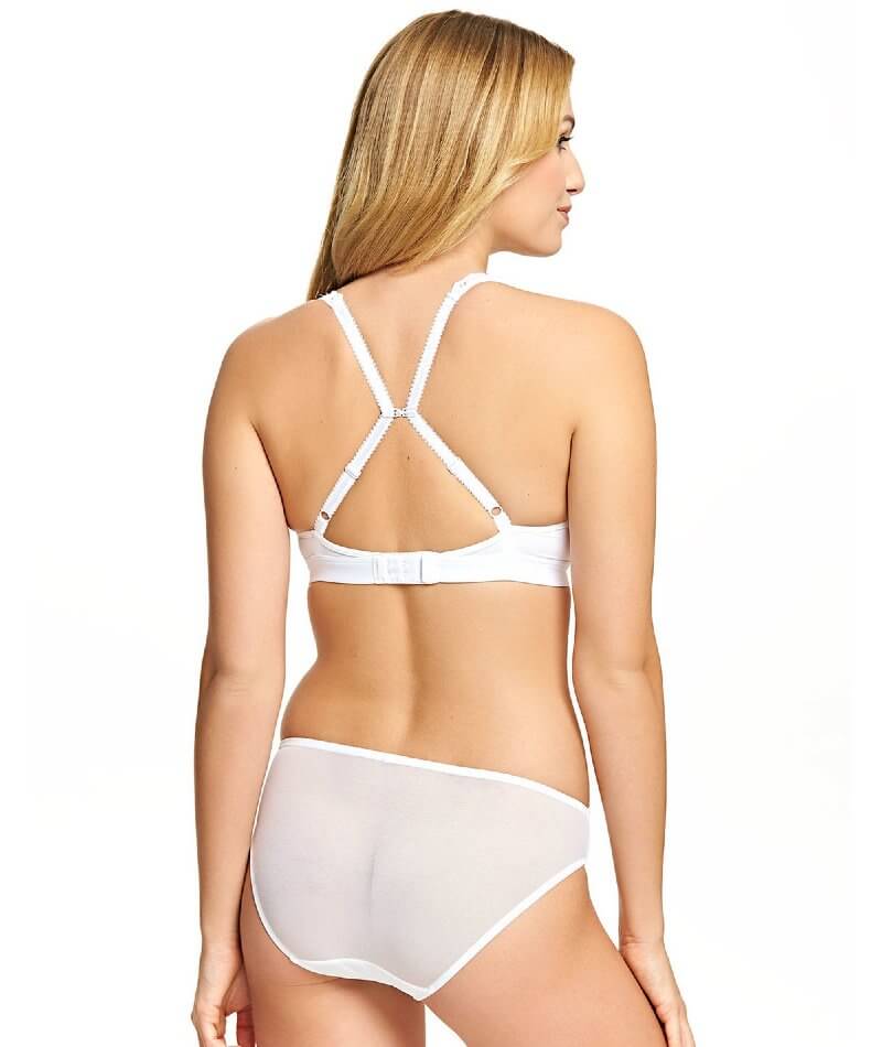 Wacoal Embrace Lace Soft Cup Wire-free Bra - Delicious White - 18