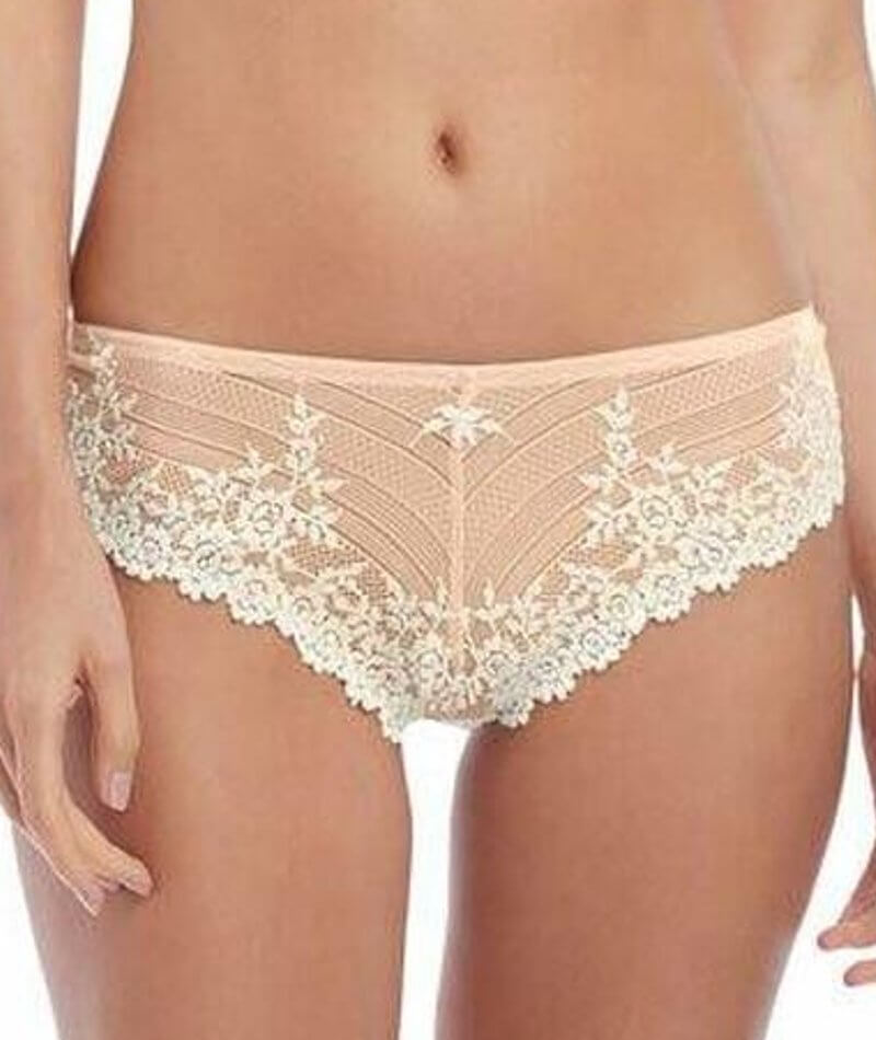 Wacoal Embrace Lace Tanga - Naturally Nude / Ivory Knickers 