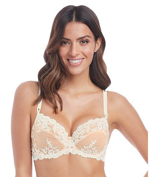 Wacoal Embrace Lace Underwired Bra - Naturally Nude/Ivory Bras 10B Naturally Nude/Ivory 