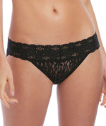 Wacoal Halo Lace Bikini Brief - Black Knickers 