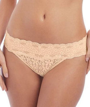 Wacoal Halo Lace Bikini Brief - Nude Knickers 