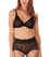 Wacoal Halo Lace Moulded Underwire Bra - Black Bras 