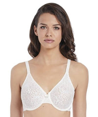 Wacoal Halo Lace Moulded Underwire Bra - Ivory Bras 